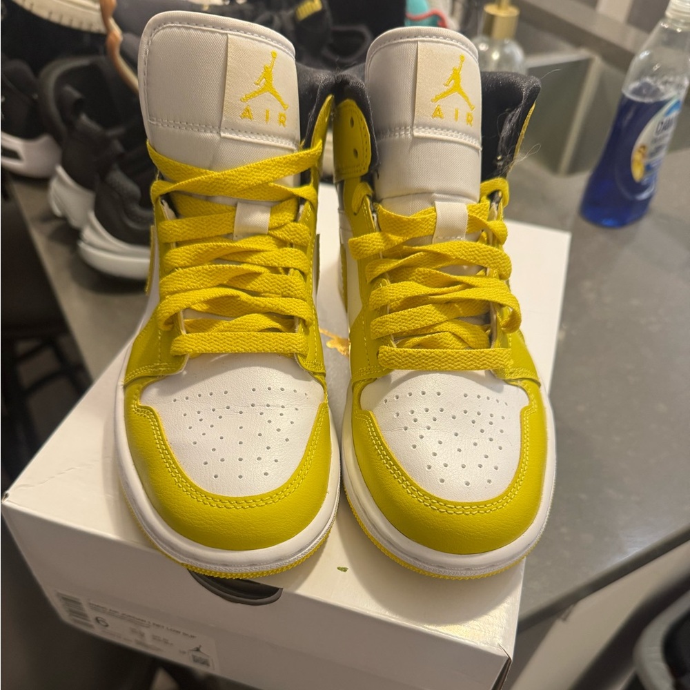 Jordan Fossil Black and Ivory Sneakers